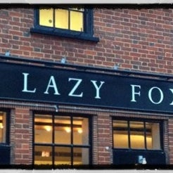 Photo taken at The Lazy Fox by The Wondering E. on 11/7/2012