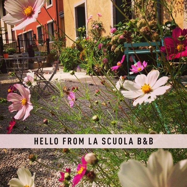 Photo taken at La Scuola Lusiana Guesthouse by Valeria C. on 9/7/2014