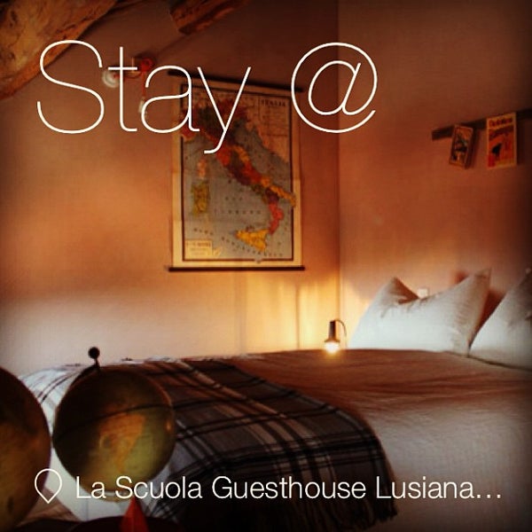 Photo taken at La Scuola Lusiana Guesthouse by Valeria C. on 8/30/2013