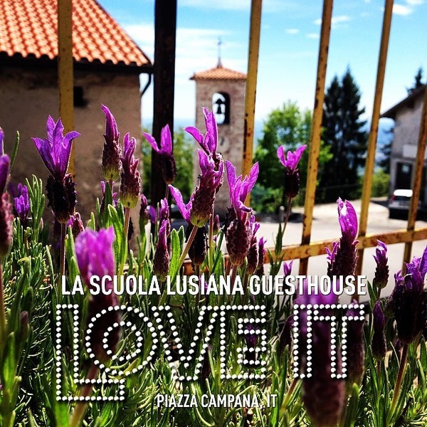 Photo taken at La Scuola Lusiana Guesthouse by Valeria C. on 5/17/2014