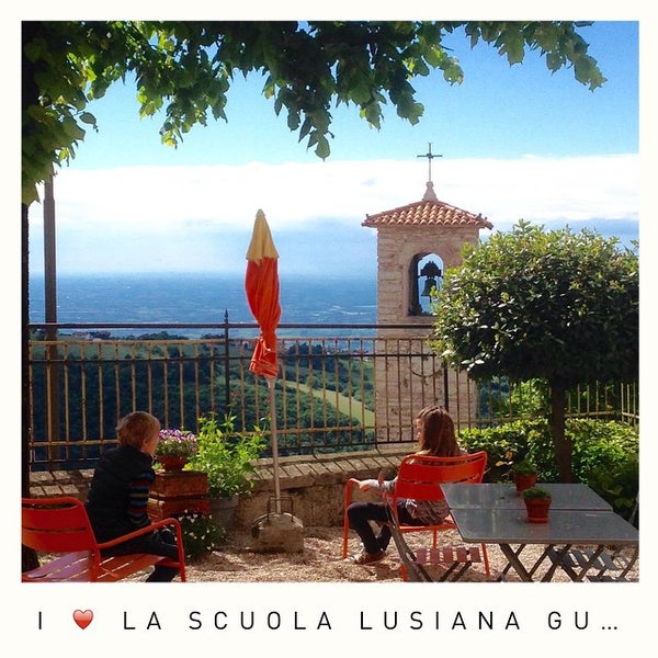 Photo taken at La Scuola Lusiana Guesthouse by Valeria C. on 5/27/2015