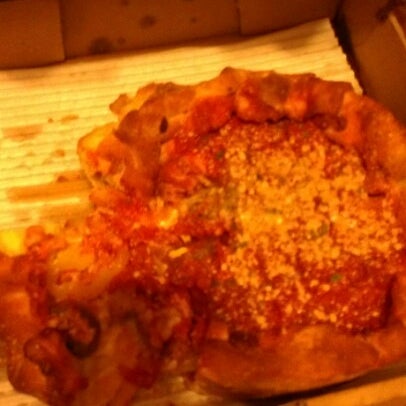 This is the stuffed pizza I ordered....wtf