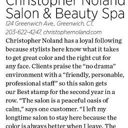 Photo taken at Christopher Noland Salon and Beauty Spa by John C. on 9/25/2014