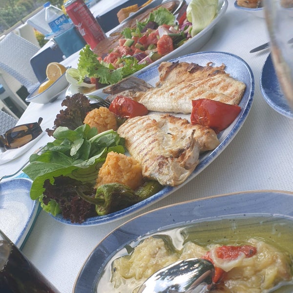 Photo taken at Foça Fish Gourmet by Gonul .. on 7/14/2021
