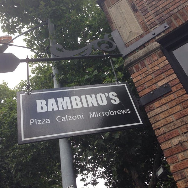 Photo taken at Bambinos Pizzeria by Adam A. on 8/17/2013