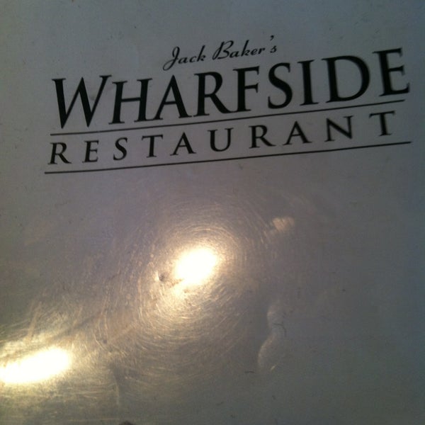 4/28/2013 tarihinde Rob F.ziyaretçi tarafından Jack Baker&#39;s Wharfside Restaurant'de çekilen fotoğraf