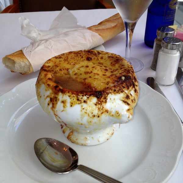 French onion soup, very tasty