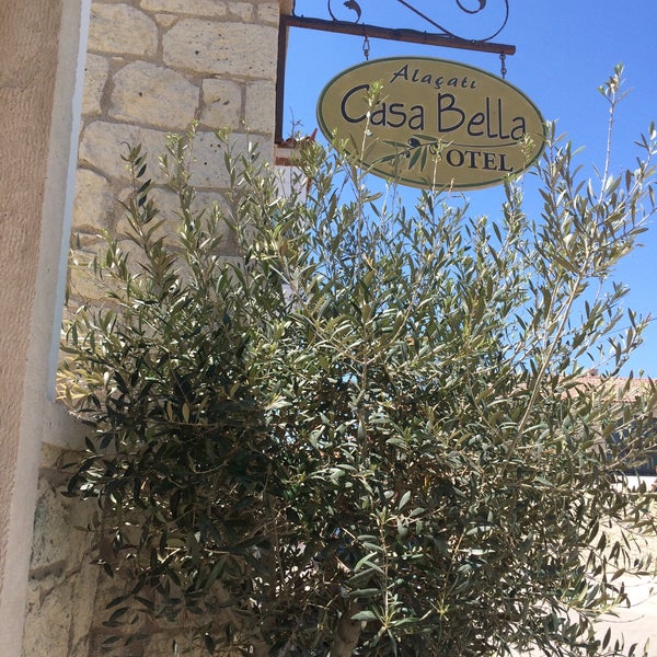 Photo taken at Alaçatı Casa Bella Otel by Fırat N. on 7/6/2016