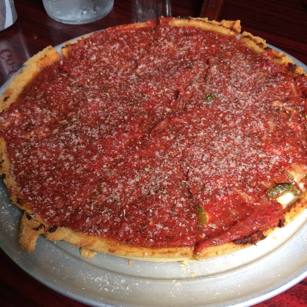 Photo taken at Kylie&#39;s Chicago Pizza by Ian H. on 7/20/2014