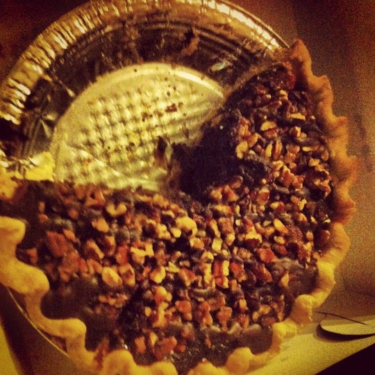 Chocolate Pecan Bourbon Pie. Enough said.