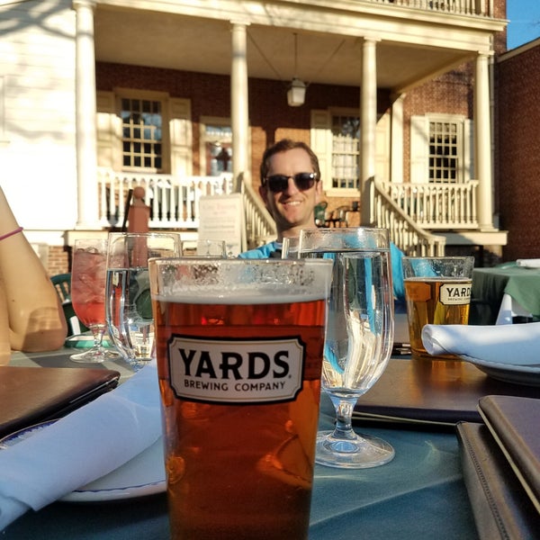 Photo taken at City Tavern by Kate F. on 4/6/2019