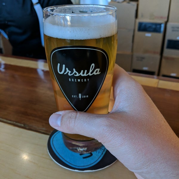 Photo taken at Ursula Brewery by Daniel M. on 2/1/2019
