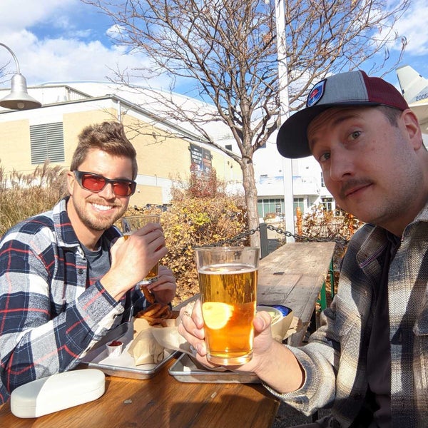 Photo taken at Lowry Beer Garden by Daniel M. on 11/19/2021