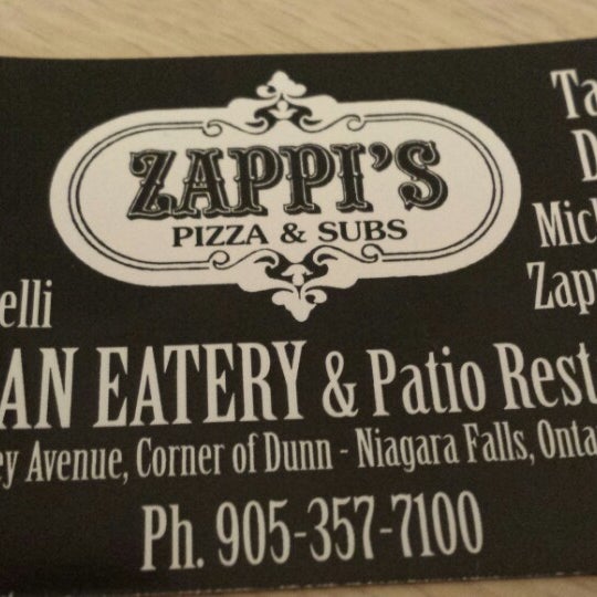 Das Foto wurde bei Zappi&#39;s Italian Eatery - Pasta, Pizza and Subs von Hector L R. am 6/28/2013 aufgenommen