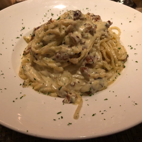 Try their delicious Carbonara. It’s heaven in your mouth. Their tiramisu is to die for