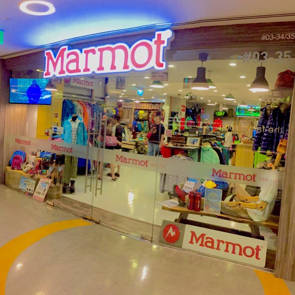 Marmot Concept Store Outdoor Supply Store in Singapore
