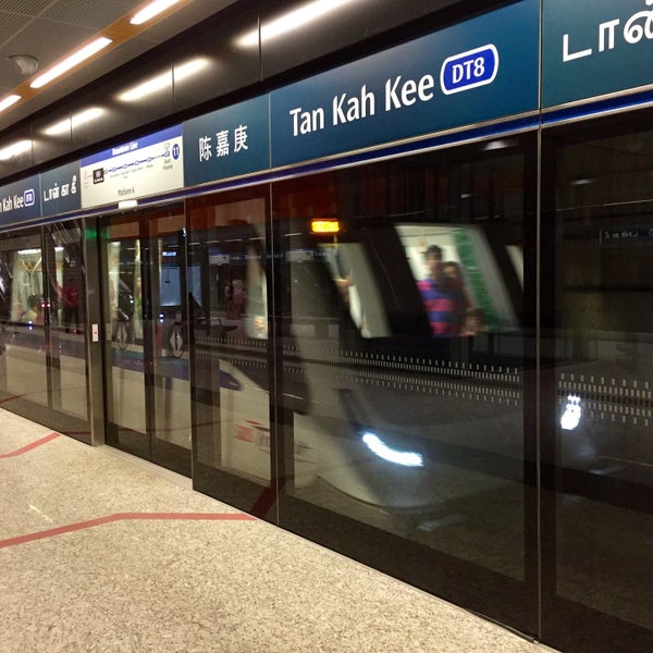 Tan Kah Kee Mrt Map Photos At Tan Kah Kee Mrt Station (Dt8) - Train Station In Singapore