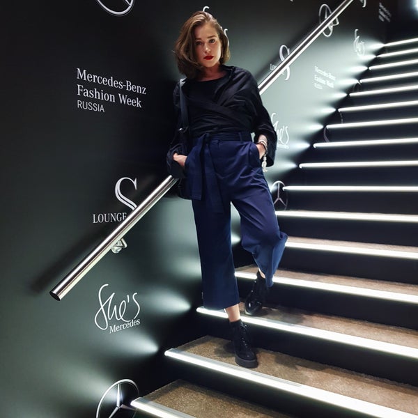 Das Foto wurde bei Mercedes-Benz Fashion Week Russia von Maria V. am 10/24/2017 aufgenommen