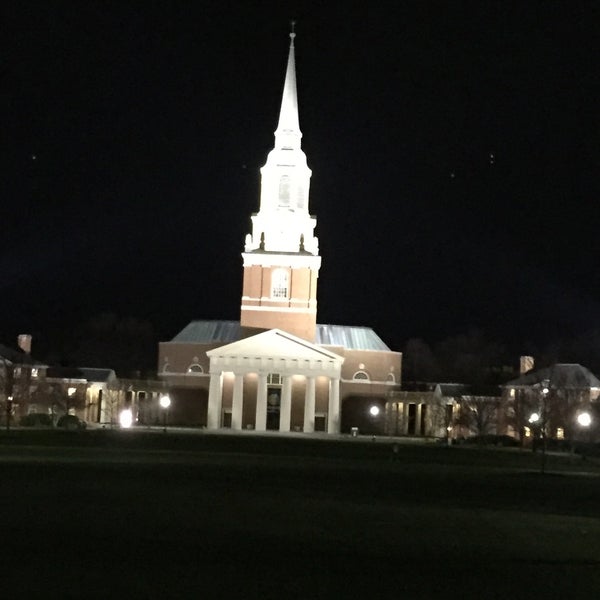 Photo taken at Wake Forest University by David D. on 3/19/2015