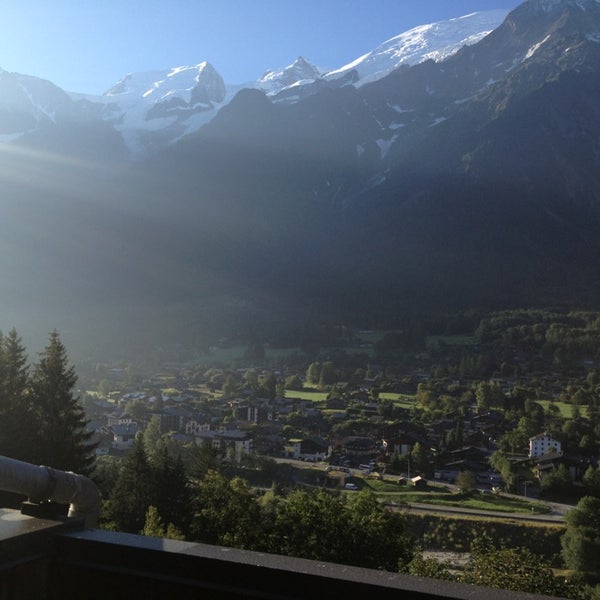 Photo taken at Hotel Les Campanules Les Houches by Javier R. on 8/10/2013