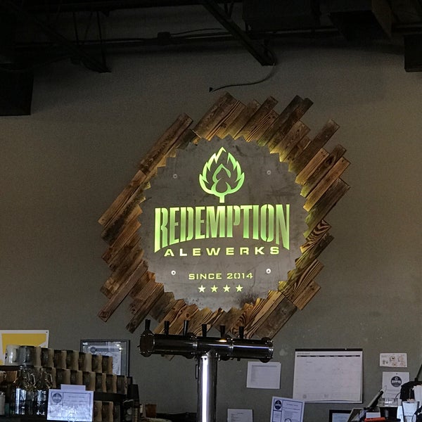 Photo taken at Redemption Alewerks by Mark A. on 3/9/2018