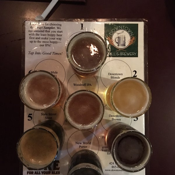 Photo taken at Downtown Grill &amp; Brewery by Liz V. on 6/16/2019