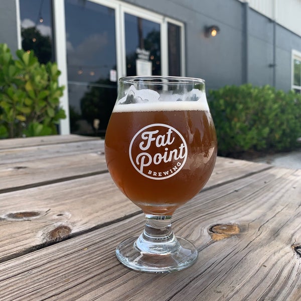 Photo taken at Fat Point Brewing by Ryan M. on 7/3/2020