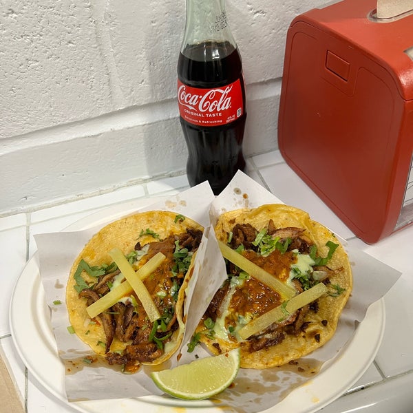 Photo taken at Los Tacos No. 1 by Karen V. on 10/29/2022