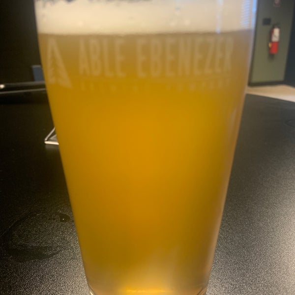 Photo taken at The Able Ebenezer Brewing Company by Katie C. on 3/9/2021