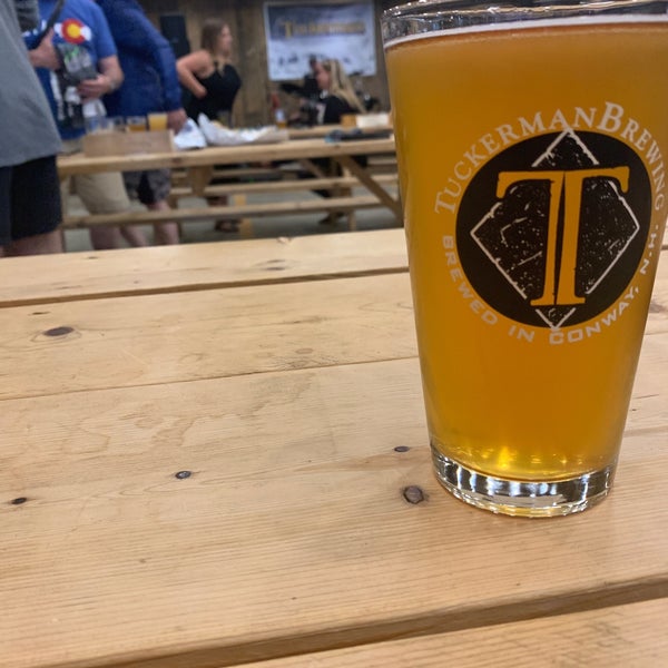 Photo taken at Tuckerman Brewing Company by Katie C. on 6/1/2019