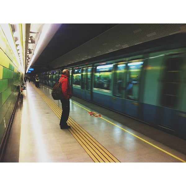 Photo taken at Metro Barrancas by Yerko P. on 6/11/2013