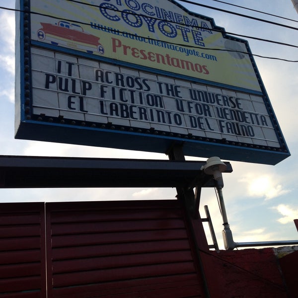 Photo taken at Autocinema Coyote by gabriel s. on 5/2/2013