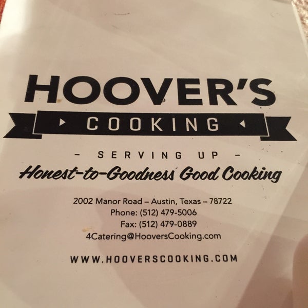 Foto scattata a Hoover&#39;s Cooking da Bob S. il 3/7/2015