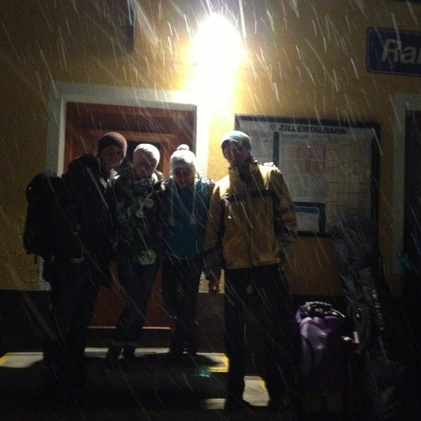 Photo taken at Bahnhof Ramsau-Hippach by ann e. on 2/15/2013