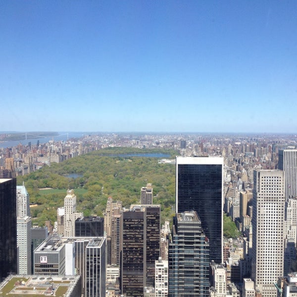 Photo taken at Top of the Rock Observation Deck by Mariana M. on 5/3/2013