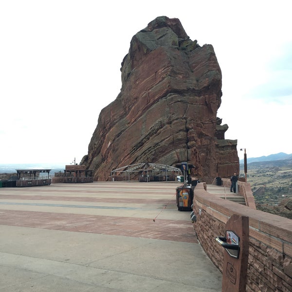 Photo taken at Red Rocks Park &amp; Amphitheatre by Alexandra R. on 10/23/2015