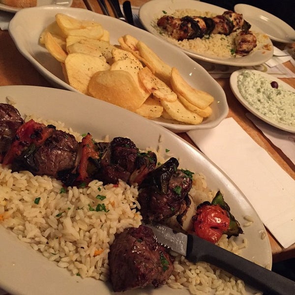 Photo taken at Uncle Nick&#39;s Greek Restaurant on 8th Ave by 514eats on 11/15/2014