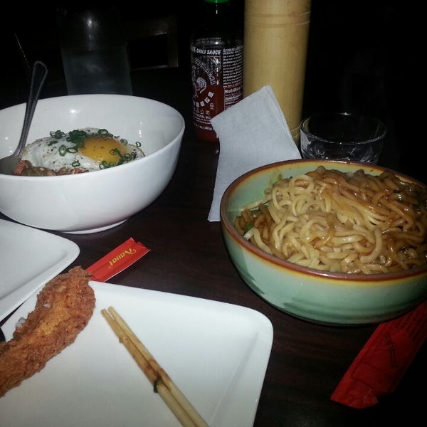 Photo taken at Chubby Noodle by Regina W. on 3/28/2013