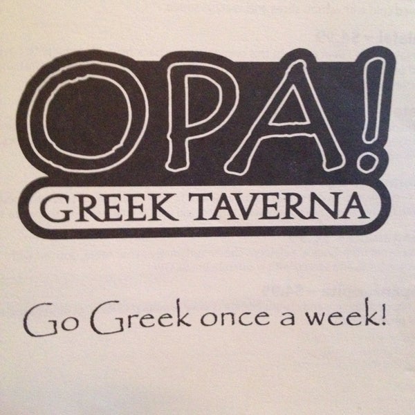 7/19/2013 tarihinde Jo P.ziyaretçi tarafından Opa Greek Taverna'de çekilen fotoğraf