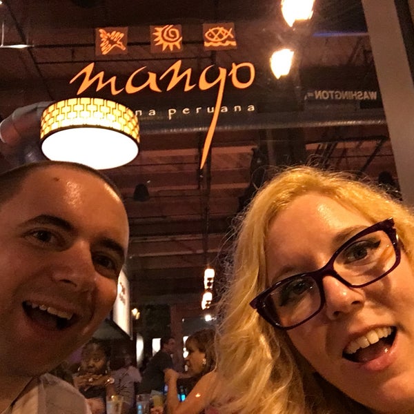 5/8/2016 tarihinde Sarah M.ziyaretçi tarafından Mango Peruvian Cuisine'de çekilen fotoğraf