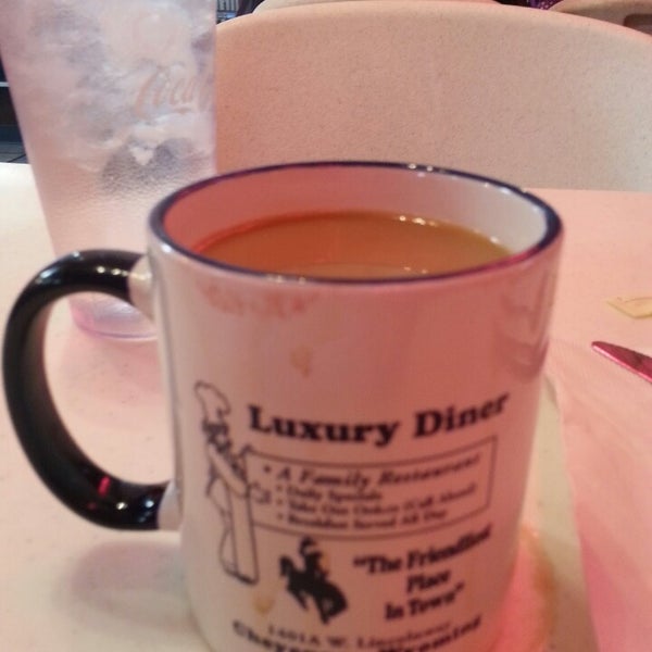 Photo taken at Luxury Diner by Christella M. on 10/23/2013