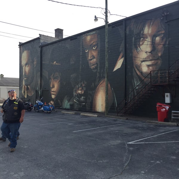 The Walking Dead Mural - Street Art in Cynthiana