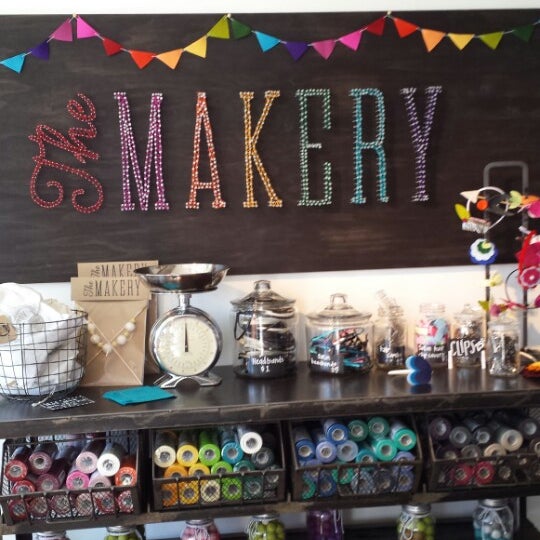 Photo taken at The Makery by Elaine on 9/14/2013