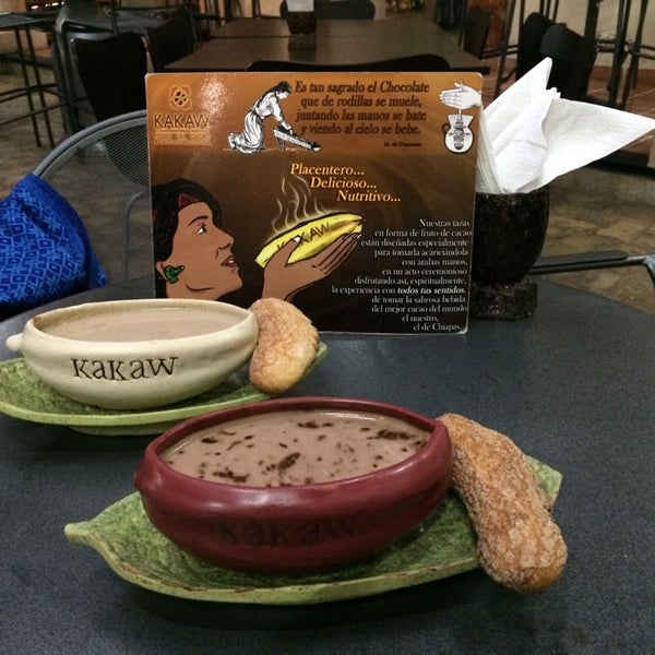 Photo taken at Kakaw, Museo del cacao &amp; chocolatería cultural by Wendy G. on 10/22/2014