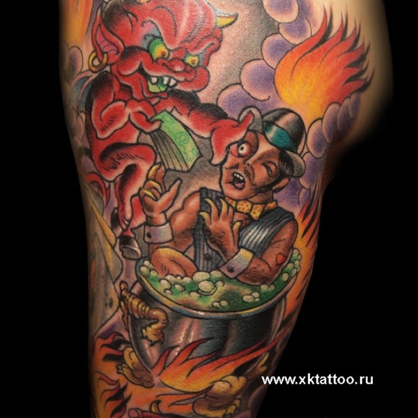 6/5/2013にСтрастный Ф.がXK Tattooで撮った写真