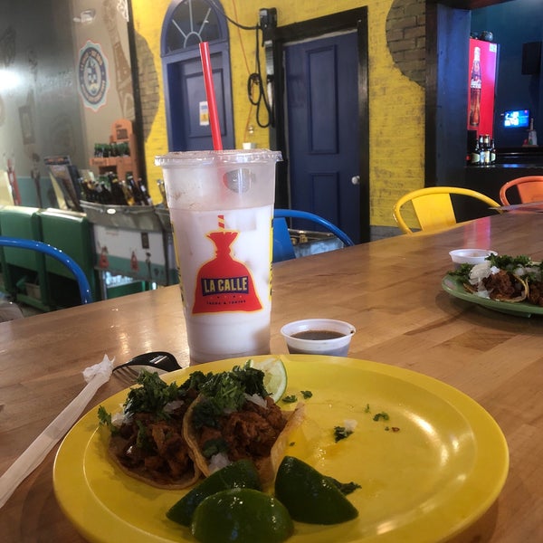 Photo taken at La Calle Tacos by Vianney B. on 7/10/2019