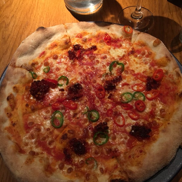 Pizza and pasta is great here. Lovely little central London location for lunch or dinner. On the wine list find the Pian delle Vigne Brunello di Montalcino 2010. Worth splashing out for.
