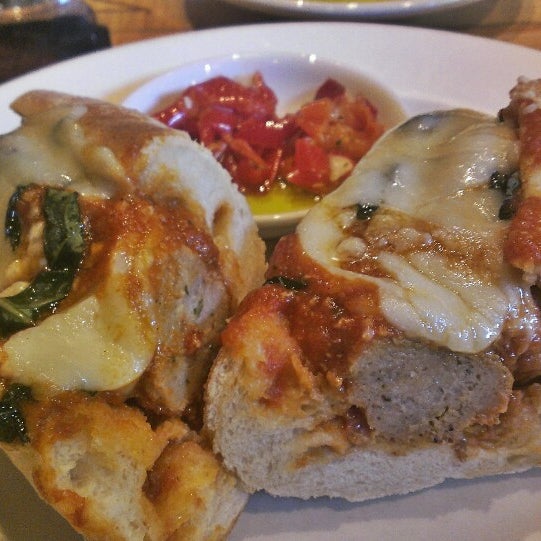 Get the Veal Meatball sandwich.