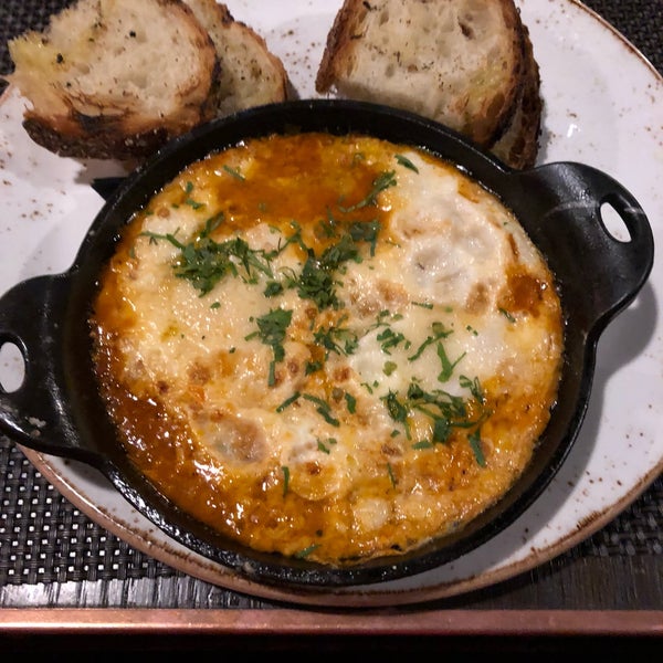 The eggs in purgatory were the best recommendation ever.
