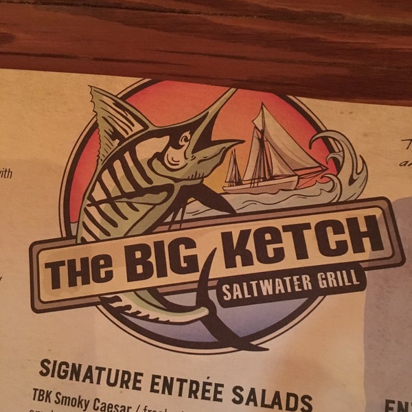 Photo taken at The Big Ketch Saltwater Grill by Ed G. on 3/2/2017